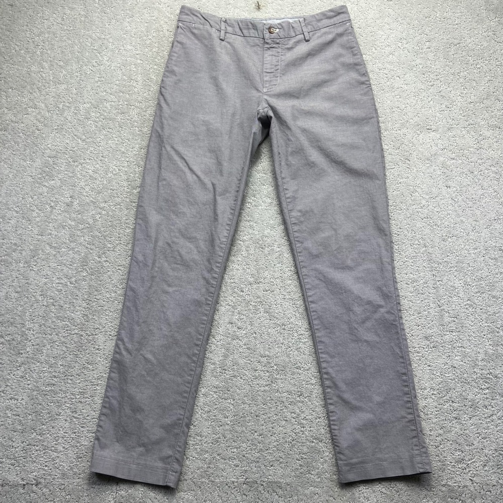 Masons Em's Clothing Chino Dress Pants Mens 50 (32x32.5) Gray Trousers Casual